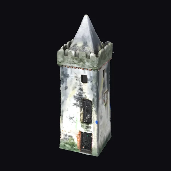 Weathered Stone Keep Tower