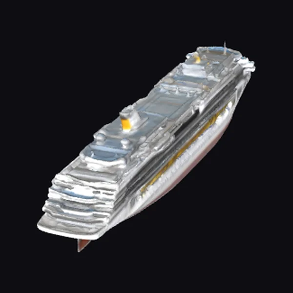 Luxury Cruise Ship Model