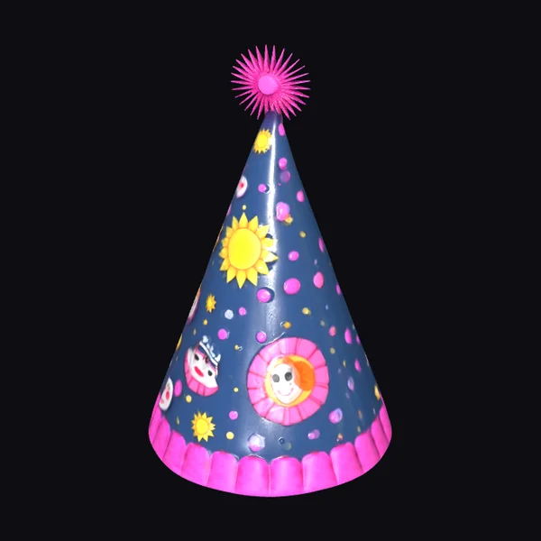 Retro Arcade Birthday Hat
