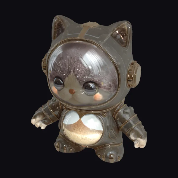 Astronaut Kitty Suit