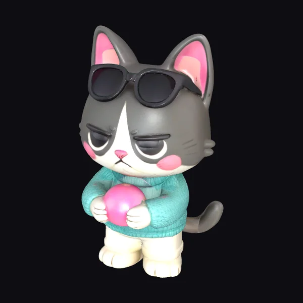 Cat with Sunglasses