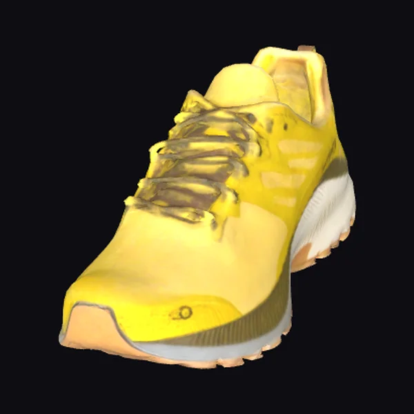 Yellow Running Shoe