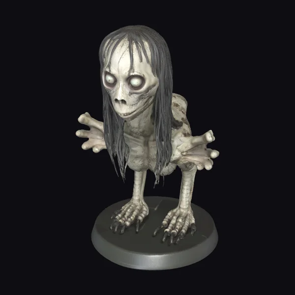 Zombie Female Figurine
