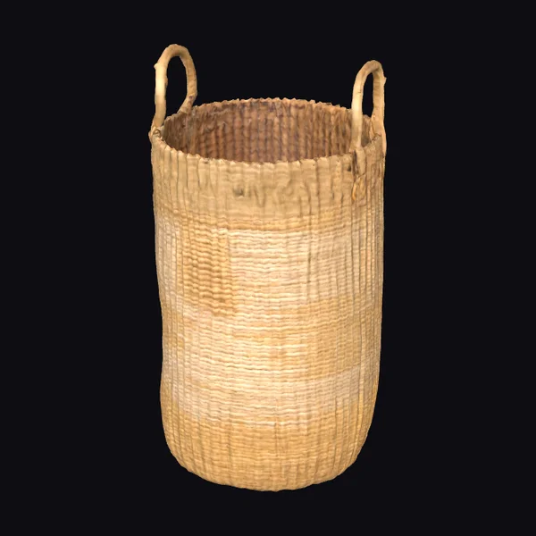 Woven Wicker Storage Basket