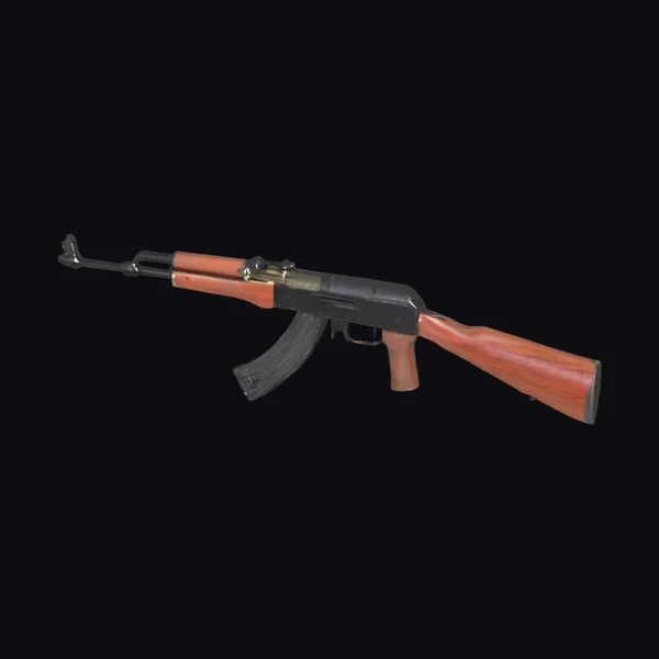 AK Rifle with Scope