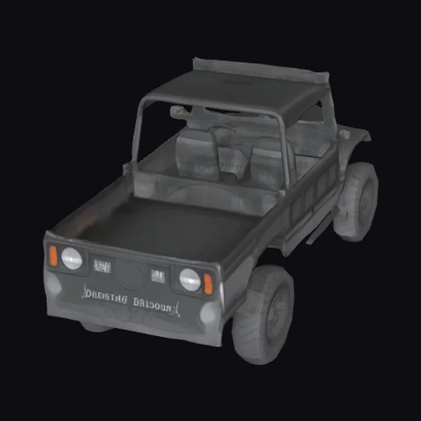 Black Off-Road Truck