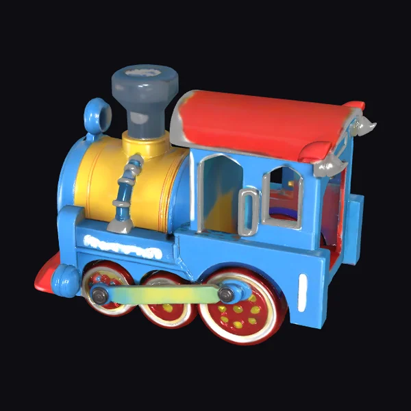 Cheerful Train Engine