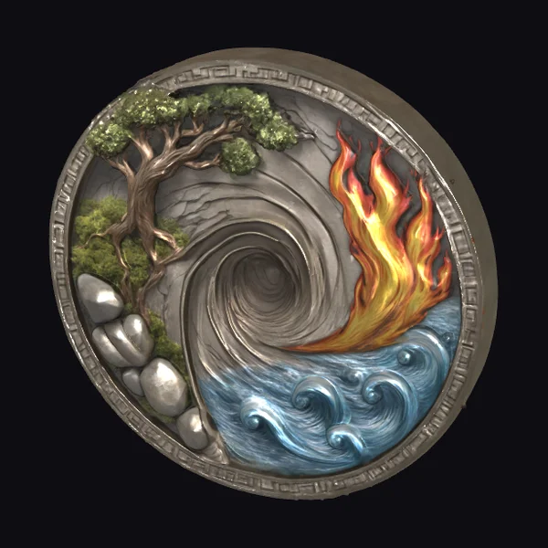 Elemental Harmony Coin