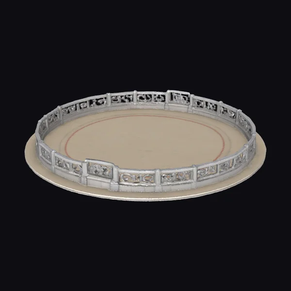 Ancient Circular Fighting Arena