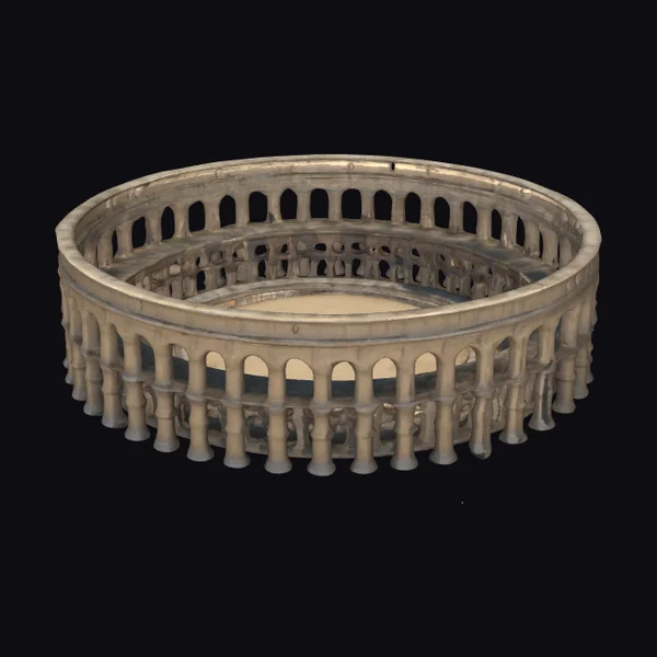 Ancient Circular Stone Arena