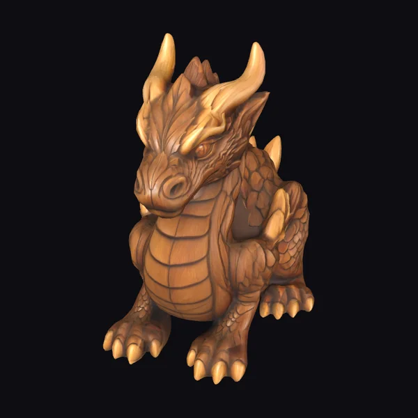 Woodland Dragon Figurine