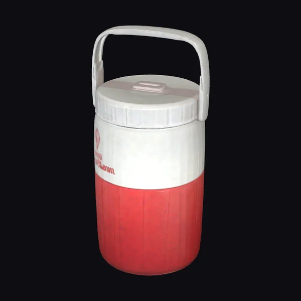 Red White Cooler Jug