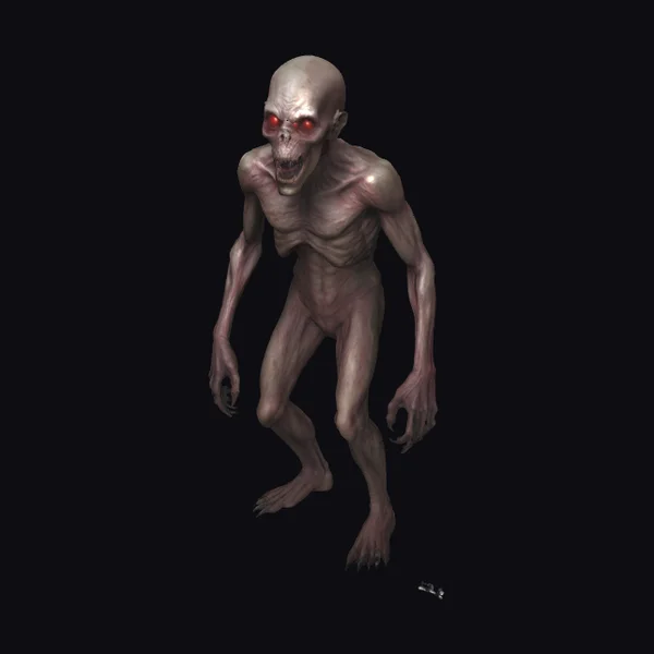 Bald Zombie Creature