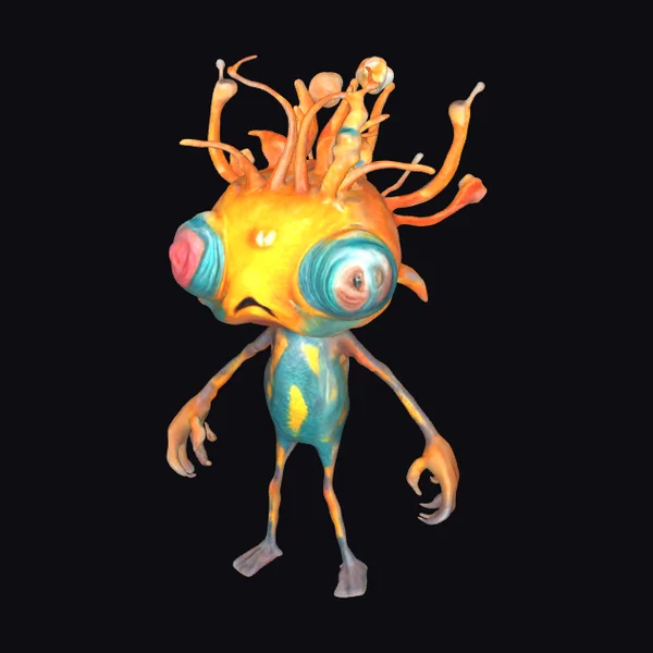 Whimsical Alien Creature