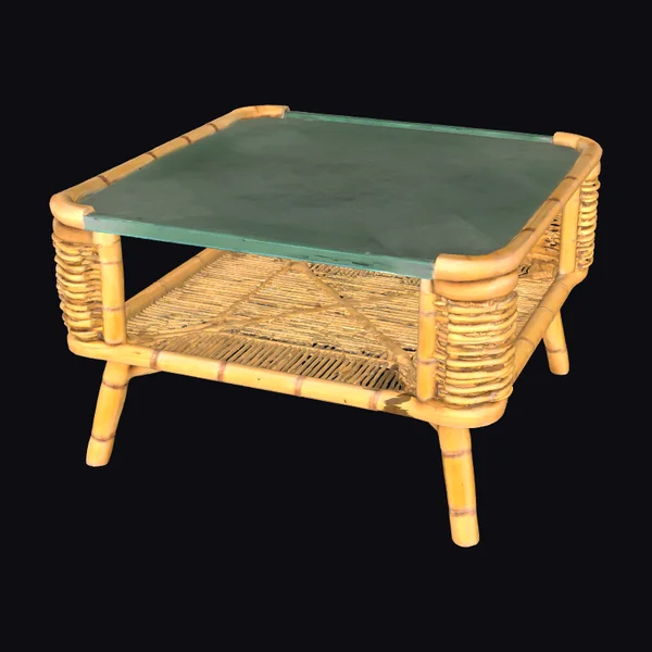 Bamboo Square Coffee Table