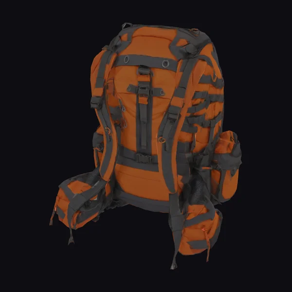 Orange Adventure Backpack