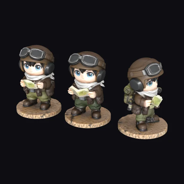 Adventure Explorer Figurine