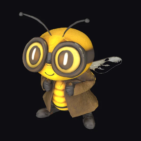 Bee in Brown Coat
