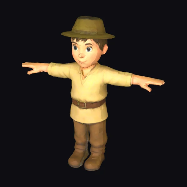 Young Adventurer Boy