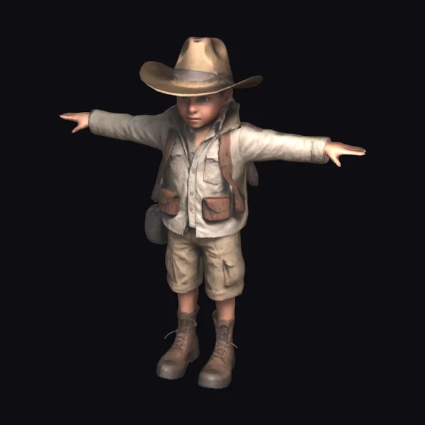 Young Adventurer Boy