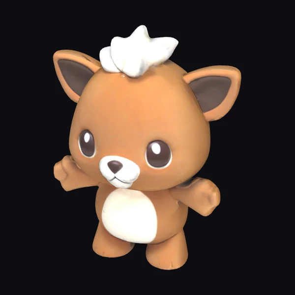 Cute Brown Plush Toy