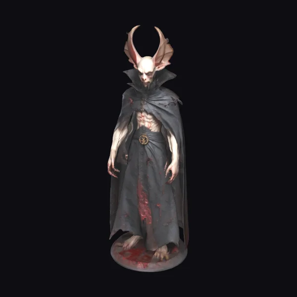 Anthropomorphic Vampire Bat