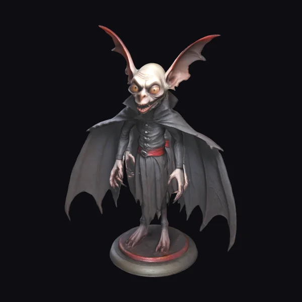 Anthropomorphic Vampire Bat