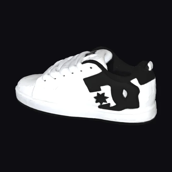 White High-Top Sneaker