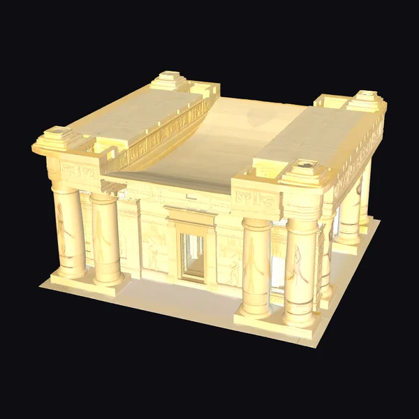 Ancient Egyptian Temple Chamber