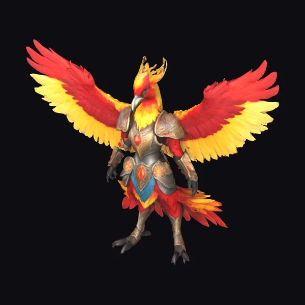 Armored Bird Creature