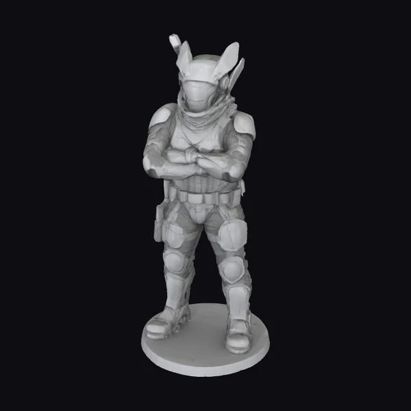 Armored Guardian Figure
