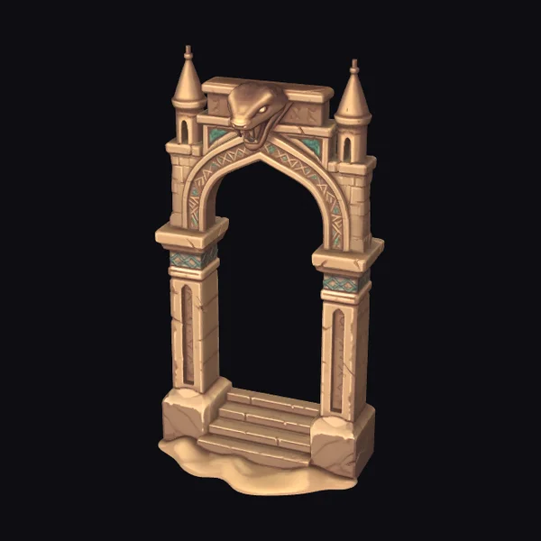 Ancient Desert Archway