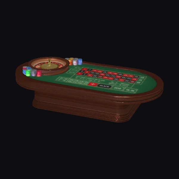 Casino Roulette Table