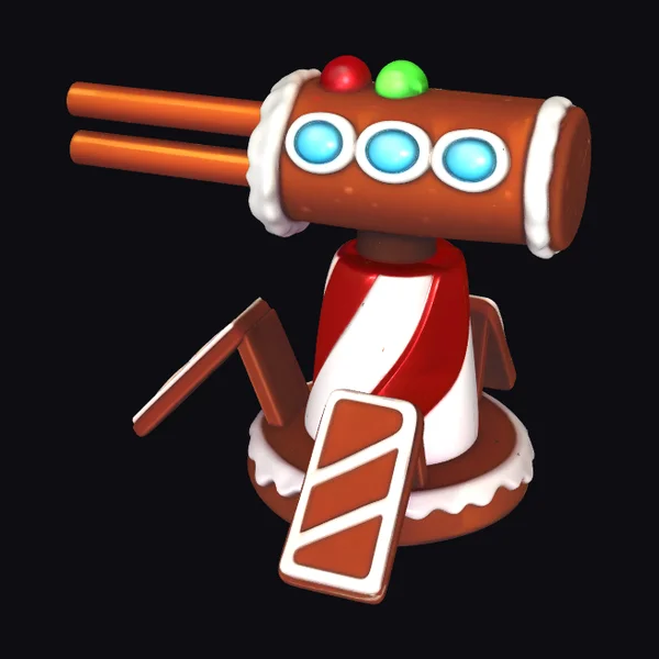 Gingerbread Cannon