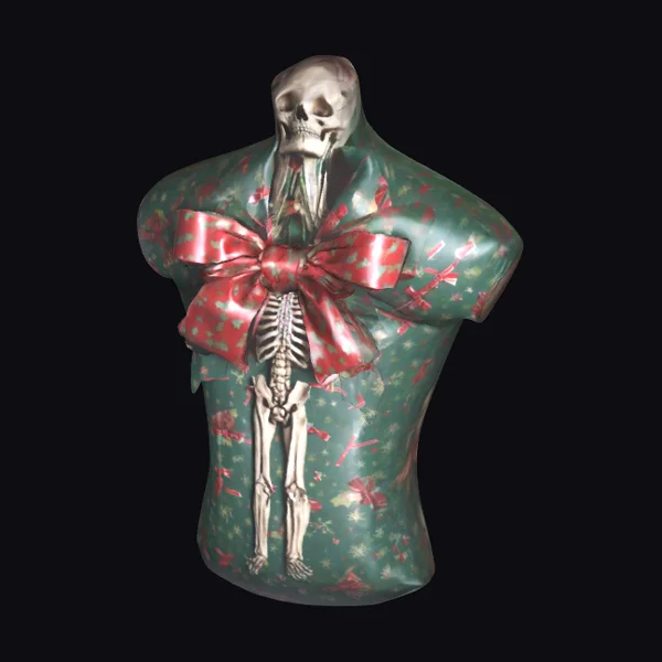 Wrapped Skeleton Torso