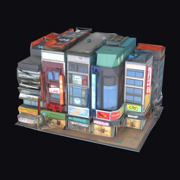 City Street Buildings