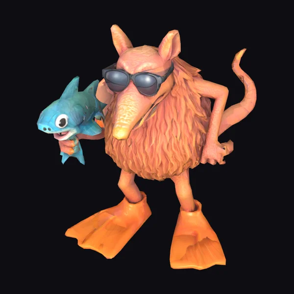 Armadillo Beach Creature