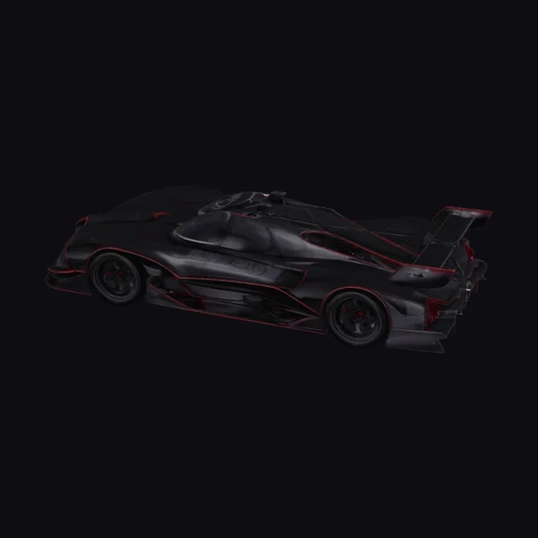 Black Racing Super Car