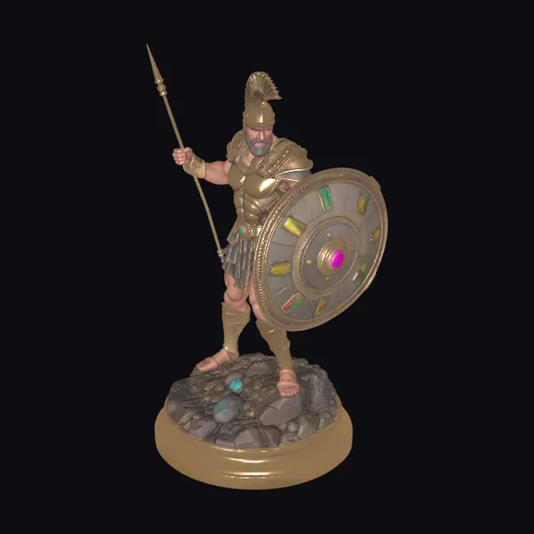 Ancient Gilded Warrior