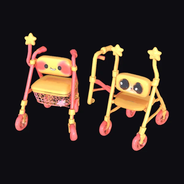 Kawaii Rollator Walker