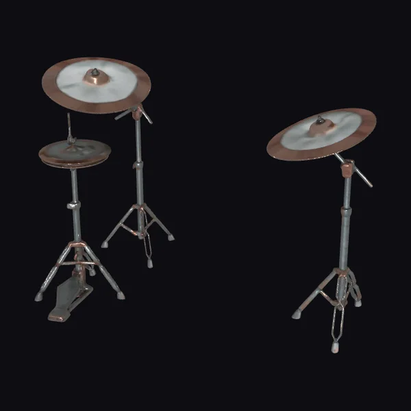 Drum HiHat Becken Setup