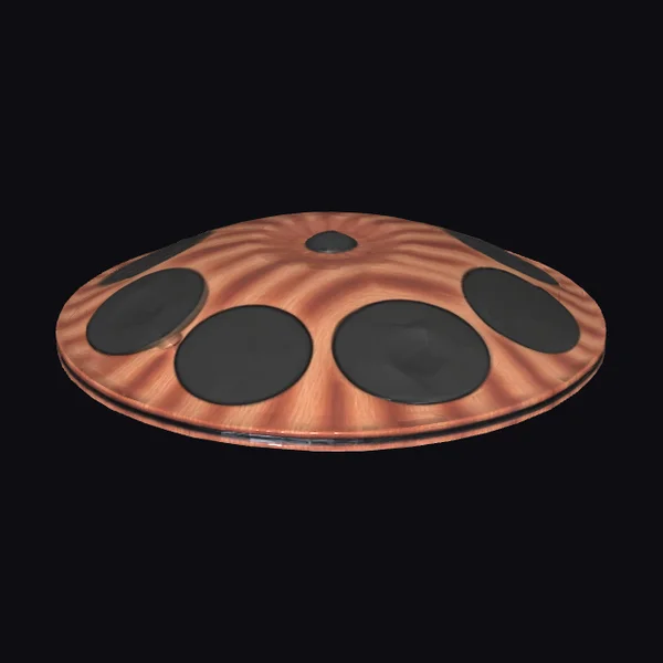 Copper Handpan Instrument