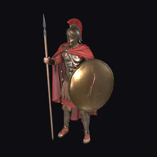 Ancient Spartan Warrior
