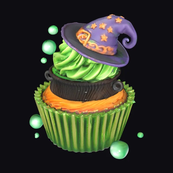 Witchy Cupcake Cauldron