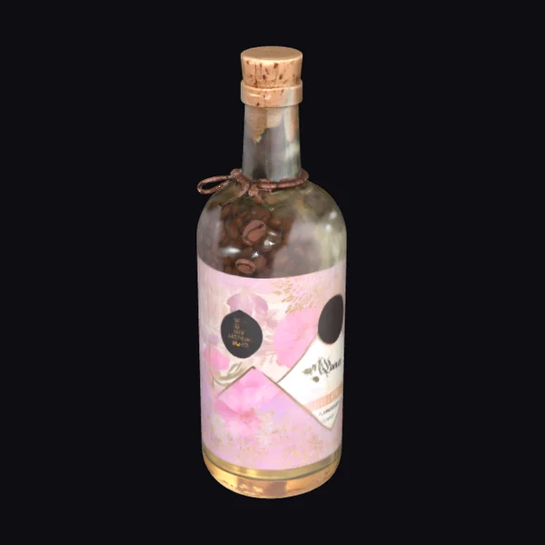 Coffee Liqueur Bottle