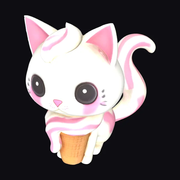 Ice Cream Cat Ears