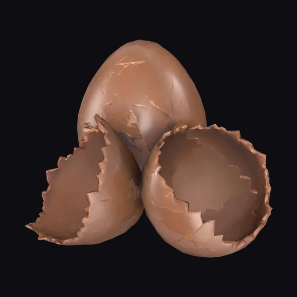 Broken Chocolate Eggs