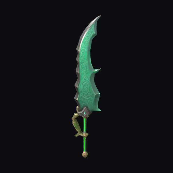 Emerald Crescent Blade