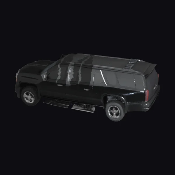 Black SUV Side Profile