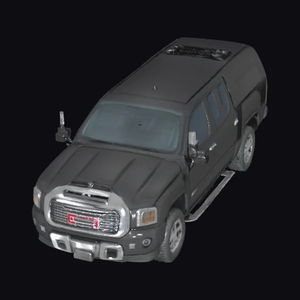 Black GMC Sierra Truck